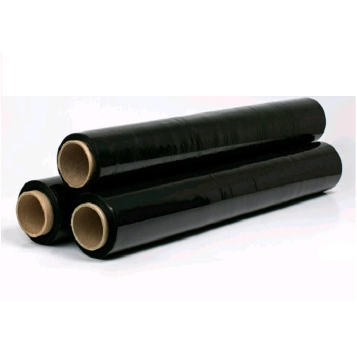 Стрейч плёнка 500 мм 20 мкм 1,1 кг  чёрная