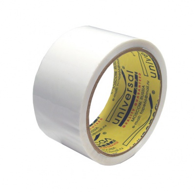 Клейкая лента белая 50мм*66Y