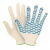 Перчатки х/б средние с ПВХ Волна